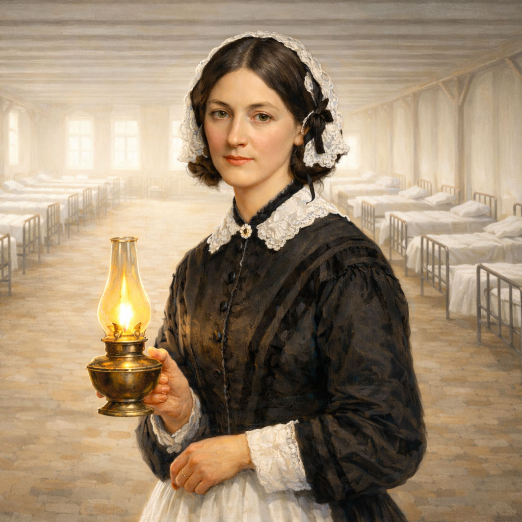 ナイチンゲールのイラスト