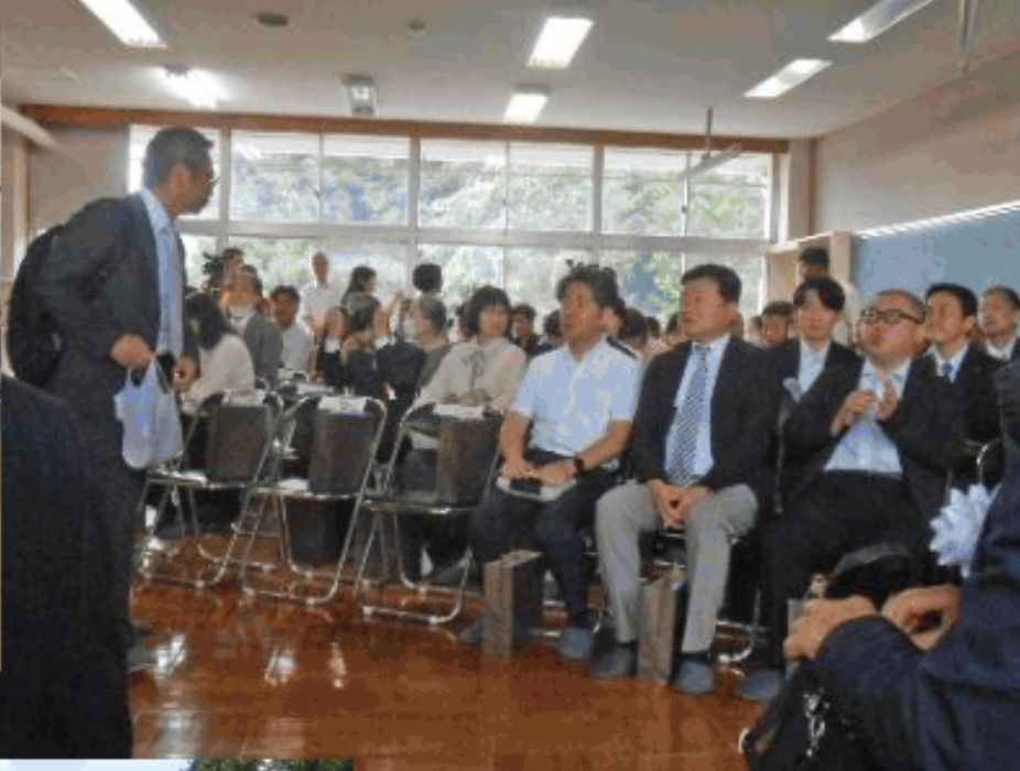 飛駒学校研修施設開校式 2
